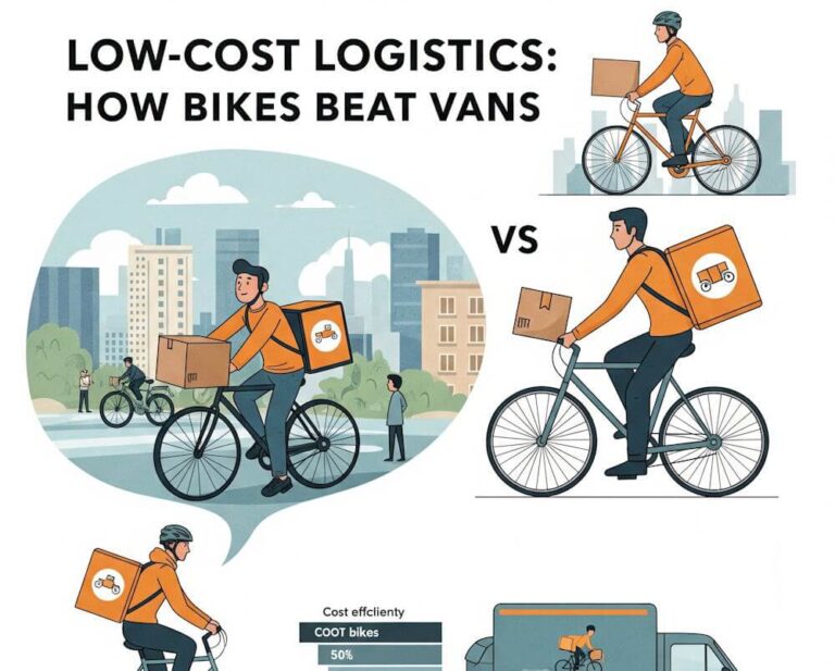 Low-Cost Logistics: How Bikes Beat Vans