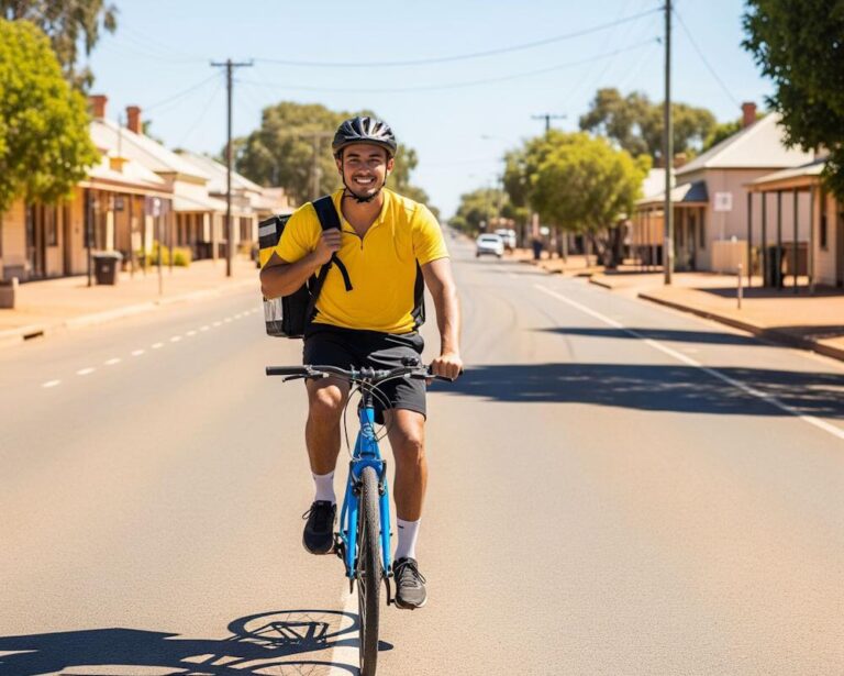 Life as a Bike Courier in a Small Aussie Town